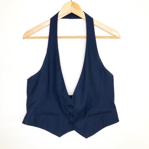 Forever, 21 pinstripe, three button vest - Picture 1 of 12